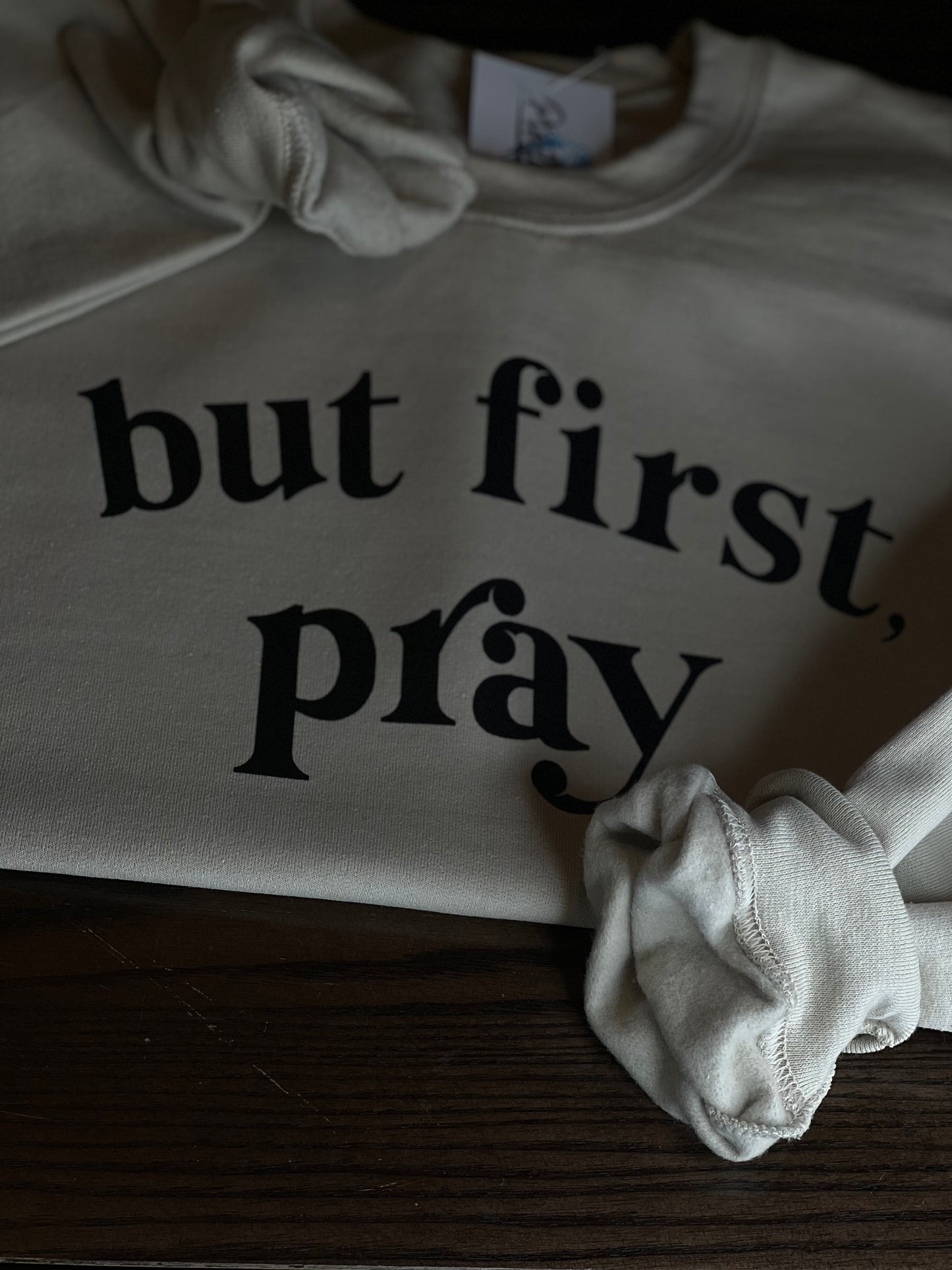 But first, pray Crewneck