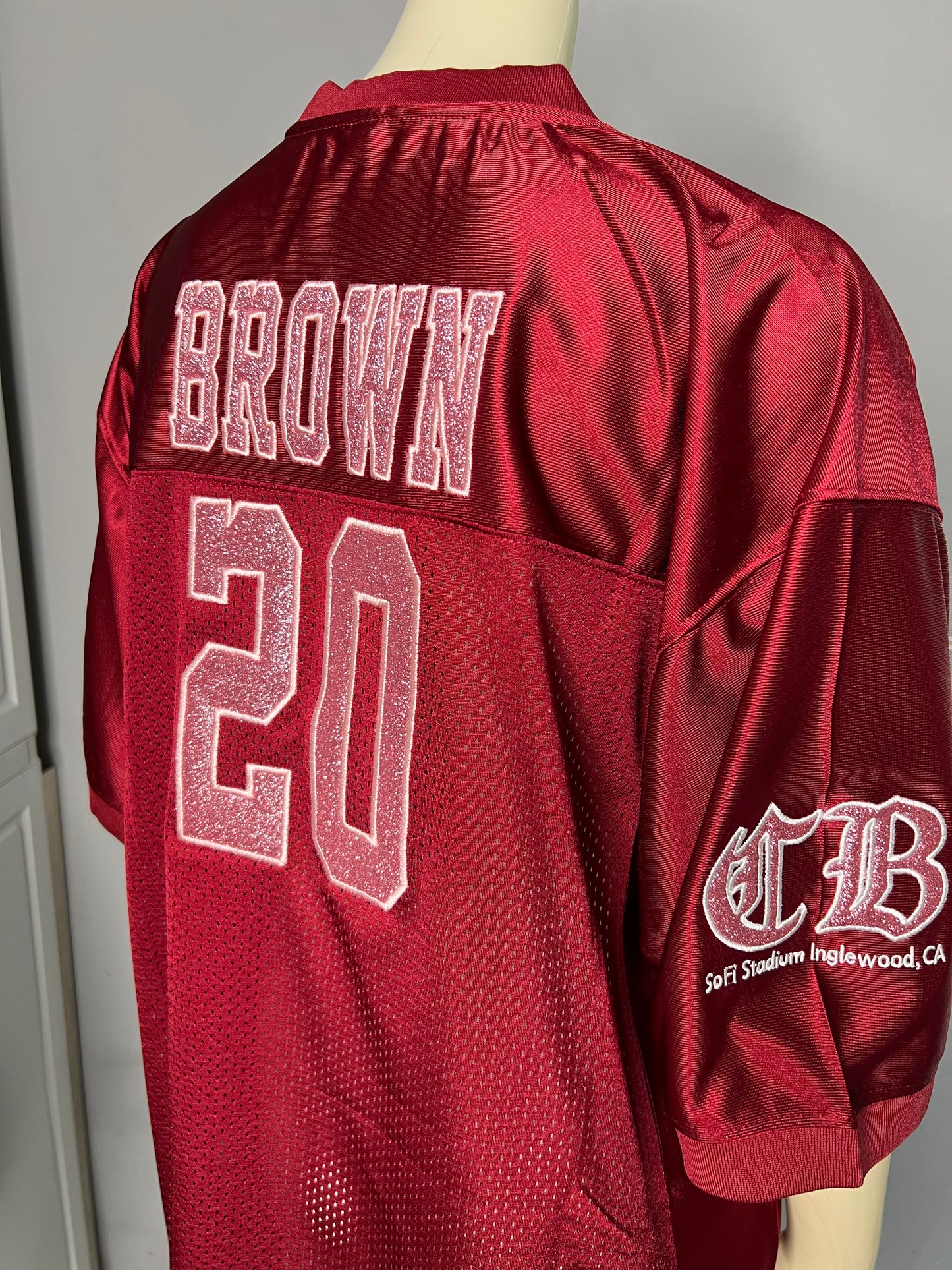 Custom embroidered jersey