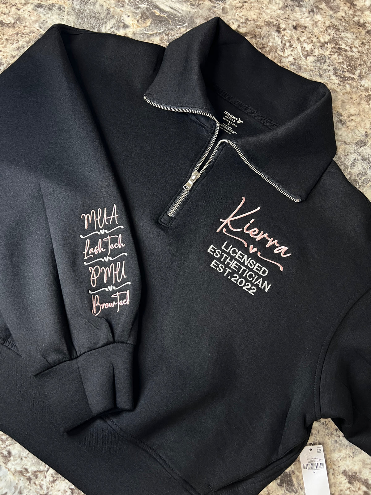 Personalized Embroidered Quarter Zip
