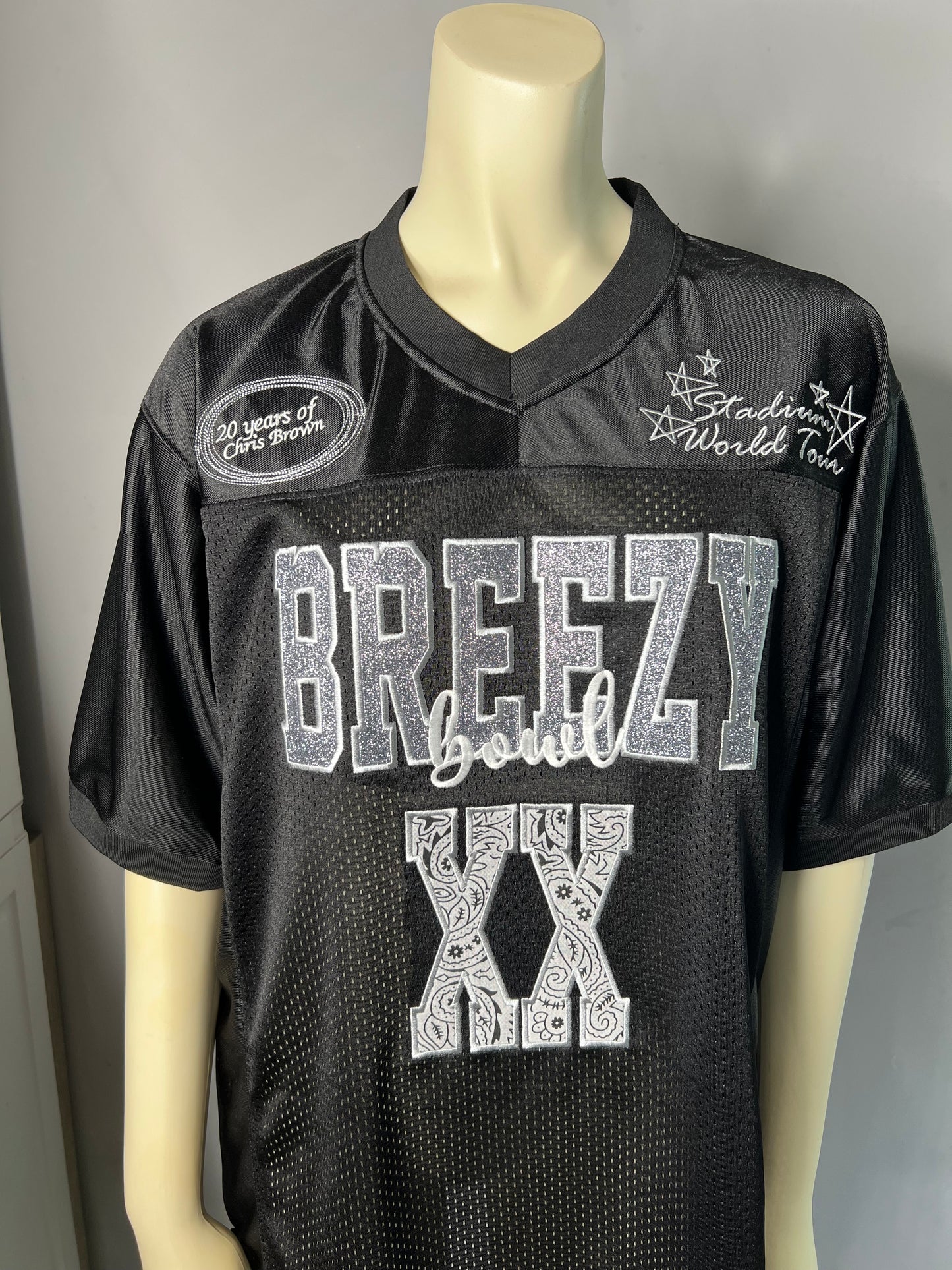 Custom embroidered jersey