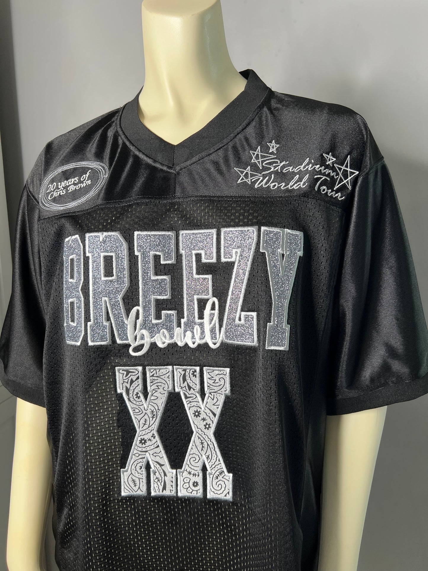 Custom embroidered jersey