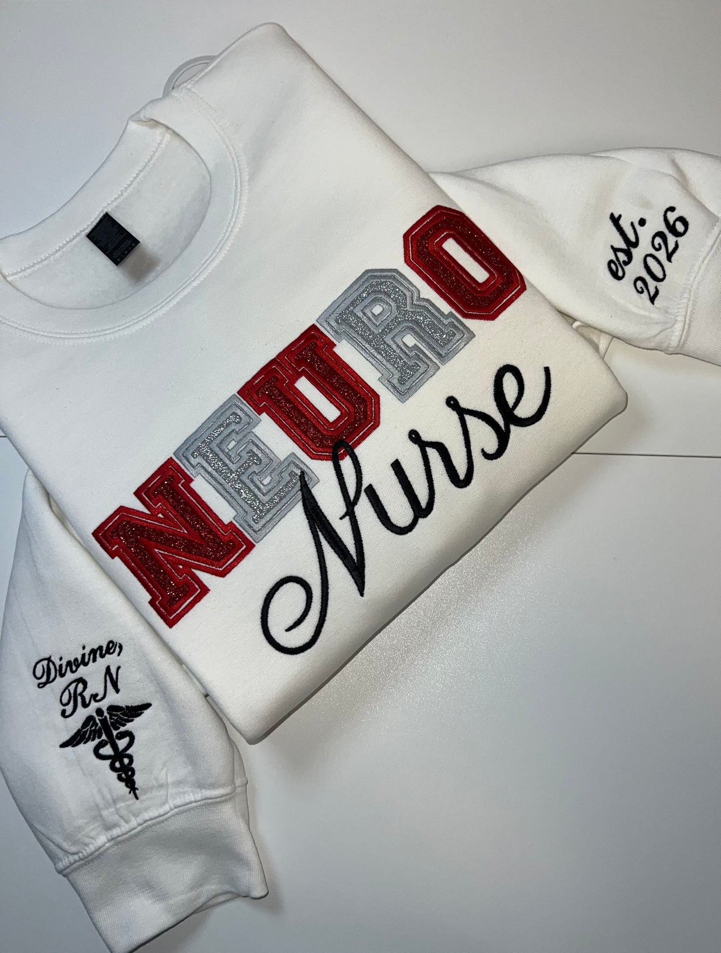 Custom Embroidered Crewneck